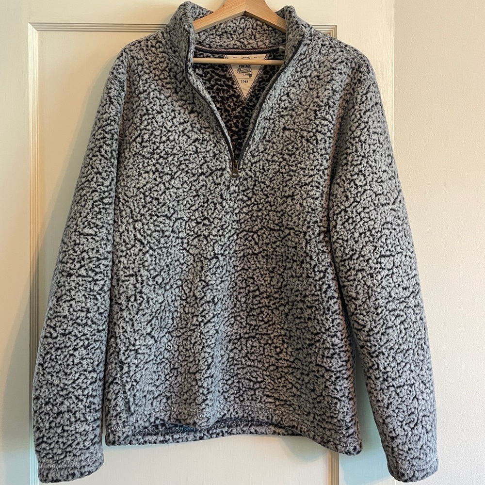 Plush Sherpa Quarter Zip Pullover